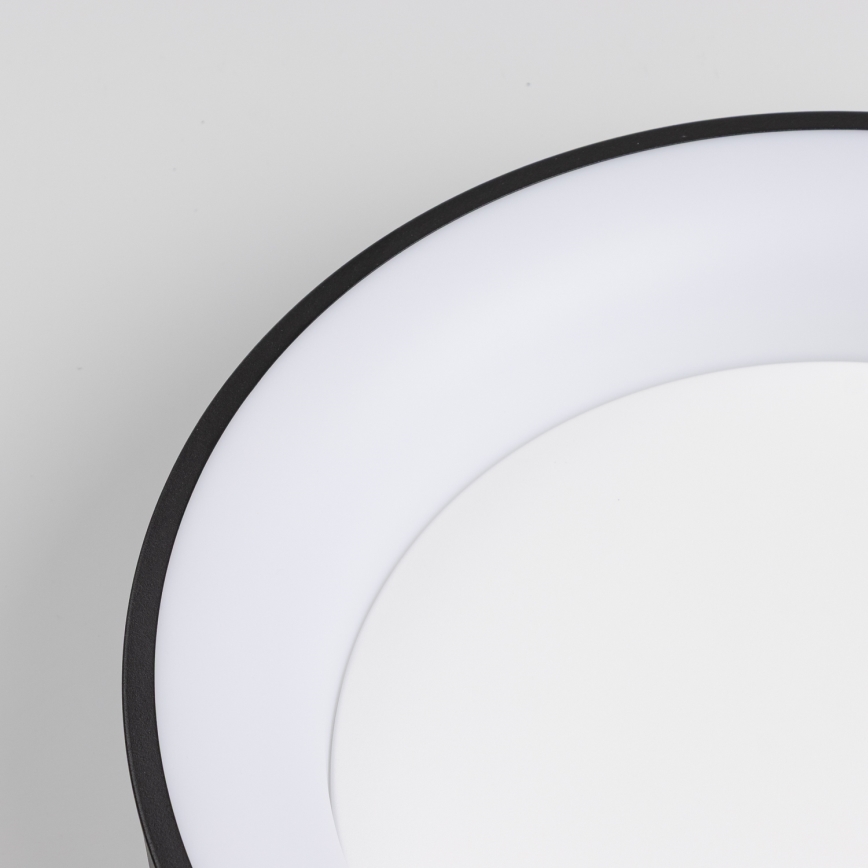 Brilagi - Plafonnier LED dimmable FALCON LED/80W/230V 3000-6500K Ø 60 cm noir + télécommande