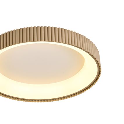 Brilagi - Plafonnier LED dimmable FALCON MODERN LED/30W/230V 3000-6500K Ø 40 cm beige + télécommande