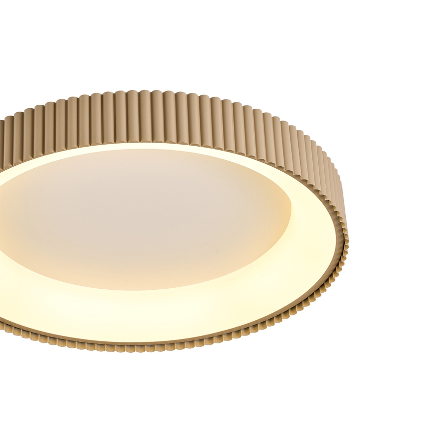 Brilagi - Plafonnier LED dimmable FALCON MODERN LED/30W/230V 3000-6500K Ø 40 cm beige + télécommande