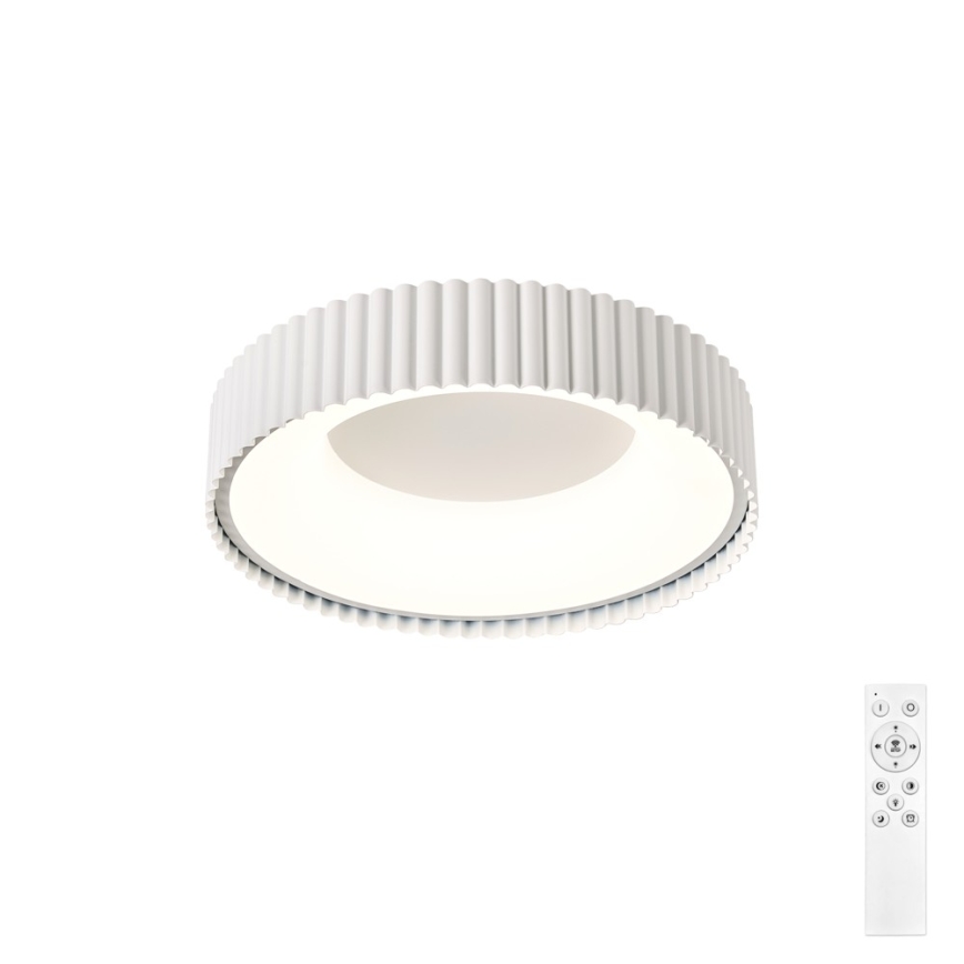 BRILAGI - Plafonnier LED dimmable FALCON MODERN LED/30W/230V 3000-6000K Ø 40 cm blanc + télécommande