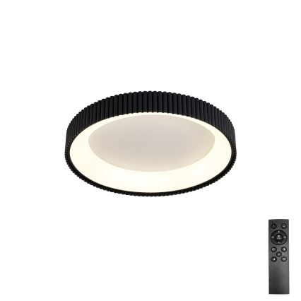 Brilagi - Plafonnier LED dimmable FALCON MODERN LED/30W/230V 3000-6500K Ø 40 cm noir + télécommande