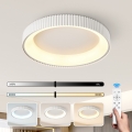Brilagi - Plafonnier LED dimmable FALCON MODERN LED/54W/230V 3000-6000K 60 cm blanc + télécommande