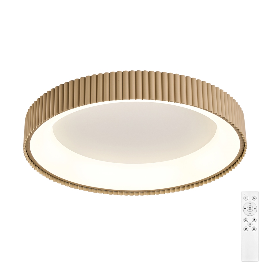 Brilagi - Plafonnier LED dimmable FALCON MODERN LED/54W/230V 3000-6500K 60 cm beige + télécommande