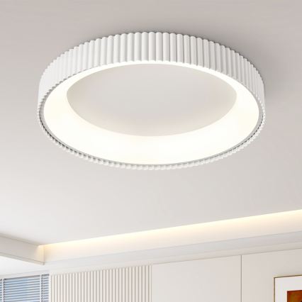 BRILAGI - Plafonnier LED dimmable FALCON MODERN LED/54W/230V 3000-6000K Ø 60 cm blanc + télécommande