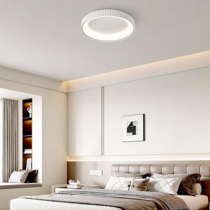 BRILAGI - Plafonnier LED dimmable FALCON MODERN LED/54W/230V 3000-6000K Ø 60 cm blanc + télécommande