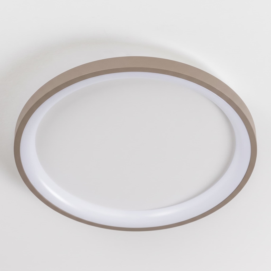 BRILAGI - Plafonnier LED dimmable FALCON SLIM LED/42W/230V 3000-6500K Ø 50 cm blanc/beige + télécommande