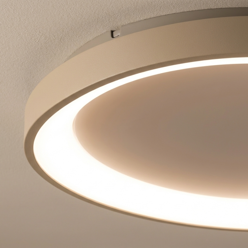 BRILAGI - Plafonnier LED dimmable FALCON SLIM LED/42W/230V 3000-6500K Ø 50 cm blanc/beige + télécommande