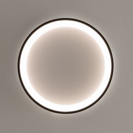 Brilagi - Plafonnier LED dimmable FALCON SLIM LED/42W/230V 3000-6500K Ø 50 cm noir + télécommande