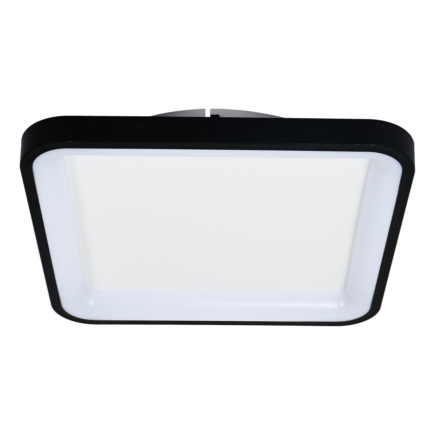Brilagi - Plafonnier LED dimmable FALCON SLIM LED/50W/230V 3000-6500K 50x50 cm noir + télécommande