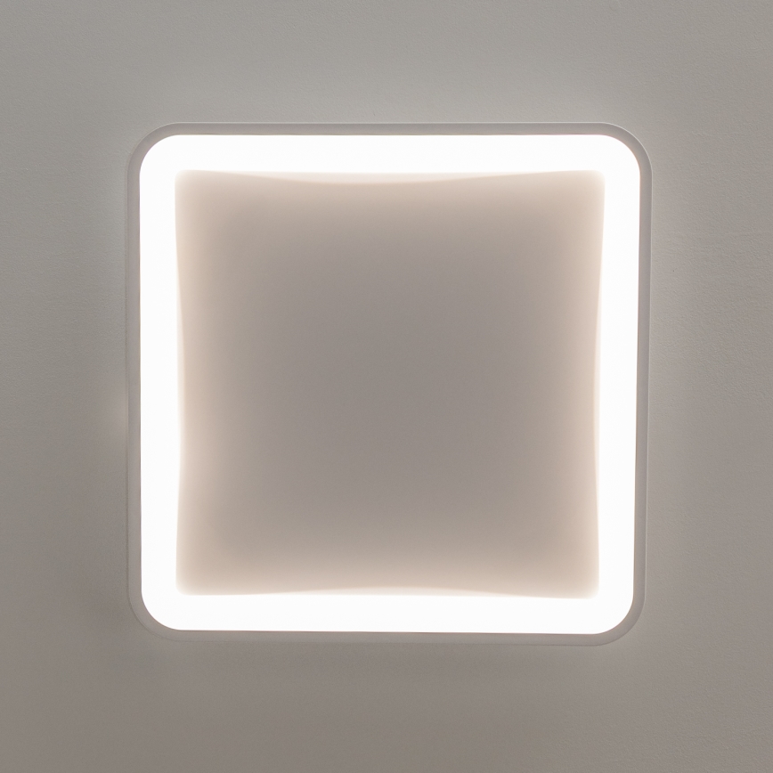 Brilagi - Plafonnier LED dimmable FALCON SLIM LED/50W/230V 3000-6500K 50x50 cm blanc + télécommande