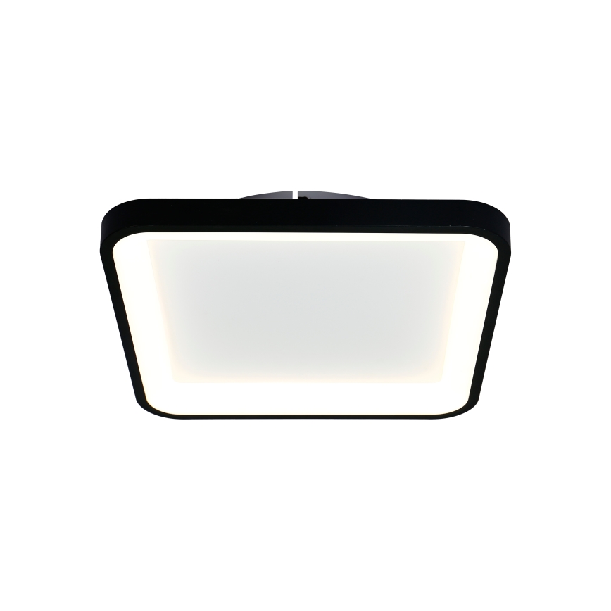 Brilagi - Plafonnier LED dimmable FALCON SLIM LED/50W/230V 3000-6500K 50x50 cm noir + télécommande