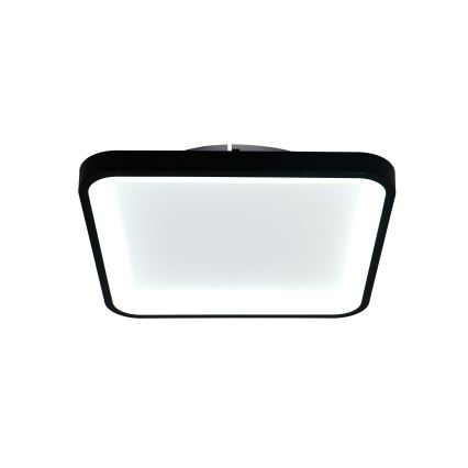 Brilagi - Plafonnier LED dimmable FALCON SLIM LED/50W/230V 3000-6500K 50x50 cm noir + télécommande