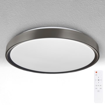 Brilagi - plafonnier LED dimmable FANCIA LED/48W/230V 3000–6500K Ø 39 cm anthracite + télécommande