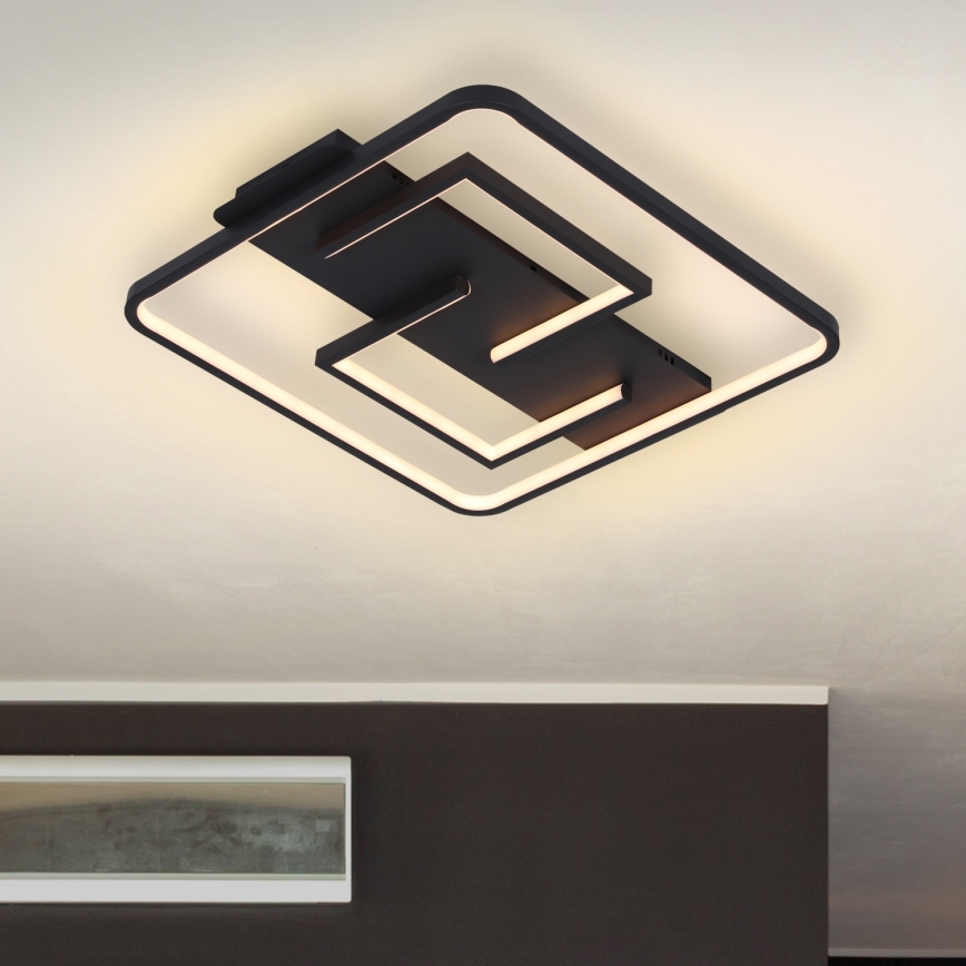 Brilagi - Plafonnier LED dimmable FLARE LED/34W/230V 48x48 cm 3000-6000K + télécommande