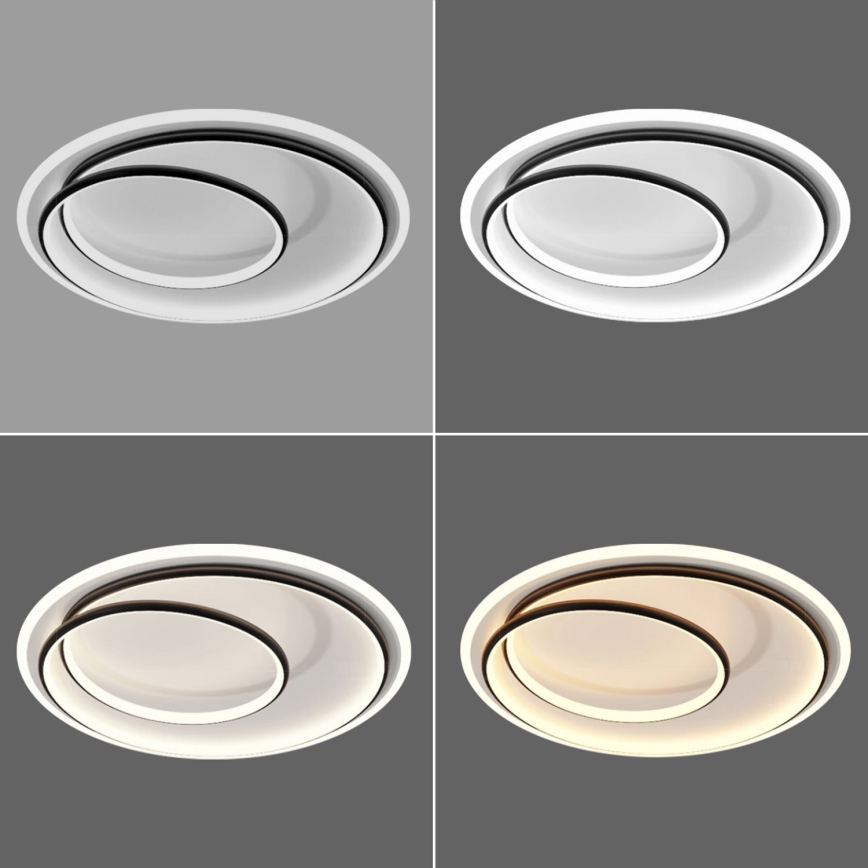 Brilagi - Plafonnier LED dimmable FLARE LED/38W/230V Ø 48 cm 3000-6000K + télécommande