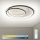 Brilagi - Plafonnier LED dimmable FLARE LED/38W/230V 3000-6000K Ø 48 cm noir/blanc + télécommande