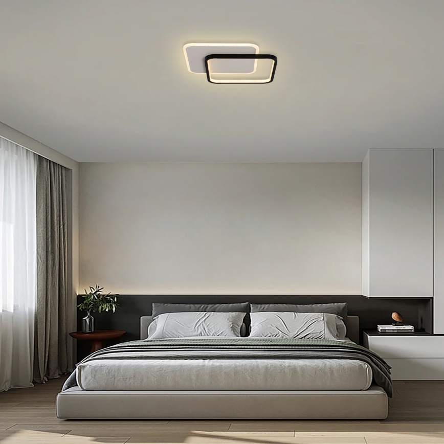 Brilagi - Plafonnier LED dimmable FLARE LED/43W/230V 39,5x45 cm 3000/4000/6000K + télécommande