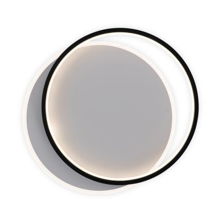 Brilagi - Plafonnier LED dimmable FLARE LED/48W/230V 3000-6000K 39,5x45 cm blanc/noir + télécommande