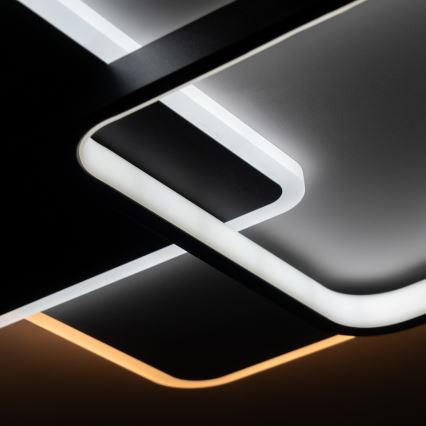 Brilagi - Plafonnier LED dimmable FLARE LED/64W/230V 45x45 cm 3000/4000/6000K + télécommande