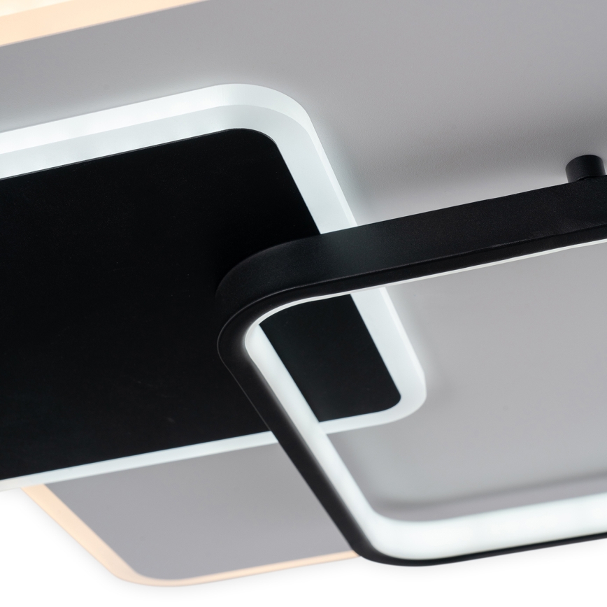 Brilagi - Plafonnier LED dimmable FLARE LED/64W/230V 45x45 cm 3000/4000/6000K + télécommande