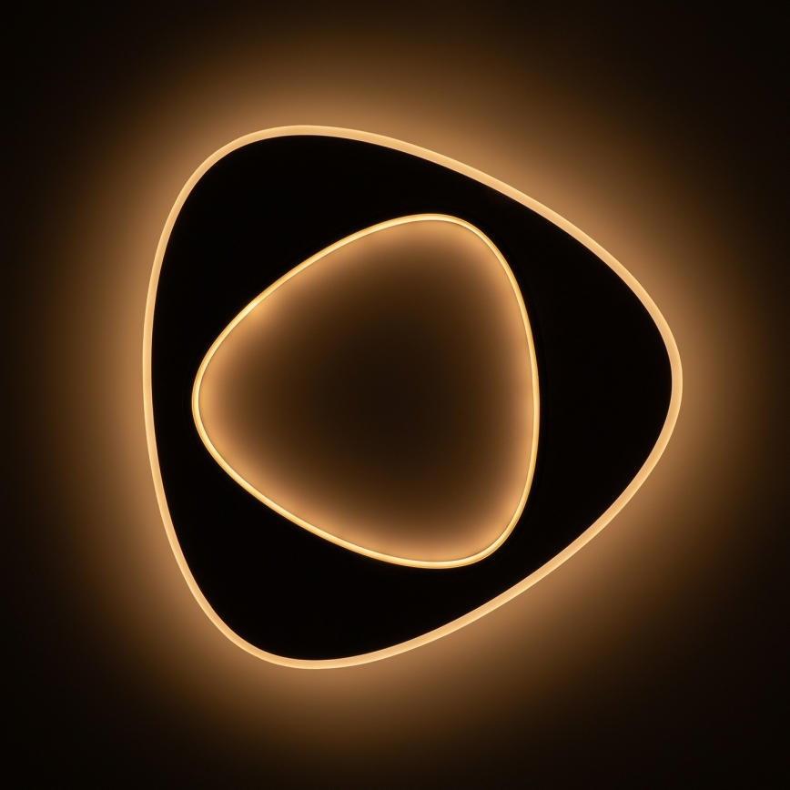 Brilagi - Plafonnier LED dimmable FLARE LED/70W/230V 55x55 cm 3000/4000/6000K + télécommande