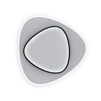 Brilagi - Plafonnier LED dimmable FLARE LED/70W/230V 55x55 cm 3000/4000/6000K + télécommande