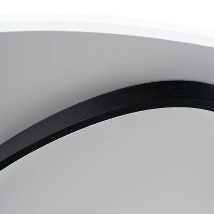 Brilagi - Plafonnier LED dimmable FLARE LED/70W/230V 3000-6000K 55x55 cm blanc/noir + télécommande
