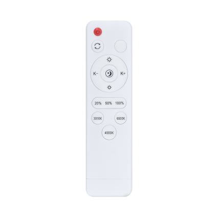 Brilagi - Plafonnier LED dimmable FLOCO LED/48W/230V 3000-6500K Ø 40 cm décor bois/noir + télécommande