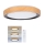 Brilagi - Plafonnier LED dimmable FLOCO LED/48W/230V 3000-6500K Ø 40 cm décor bois/noir + télécommande