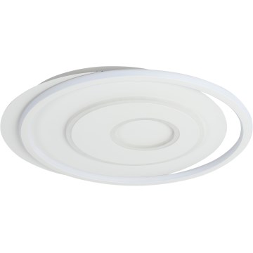 Brilagi - Plafonnier LED dimmable IRIS, 83 W, 230 V, 3000-6000 K, 46 x 50 cm, blanc + télécommande