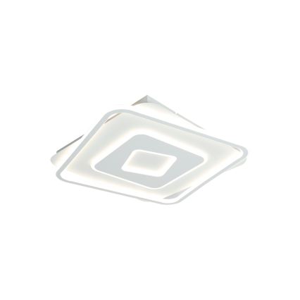 Brilagi - Plafonnier LED dimmable IRIS LED/98W/230V 3000-6000K 50x50 cm blanc + télécommande