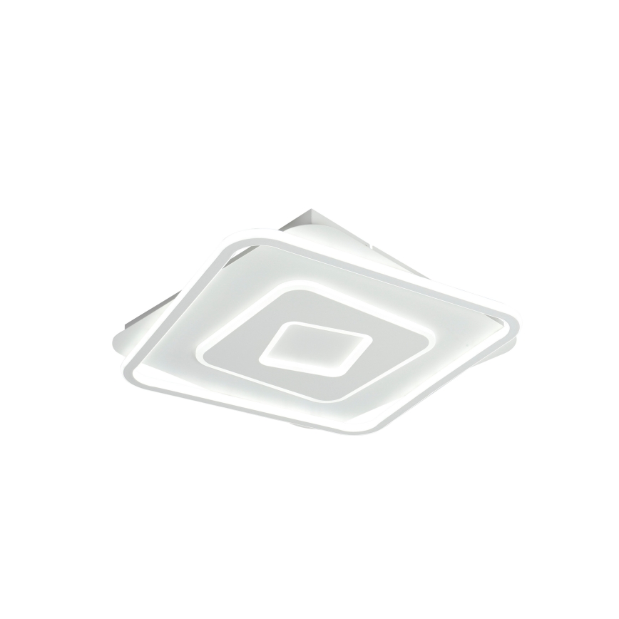 Brilagi - Plafonnier LED dimmable IRIS LED/98W/230V 3000-6000K 50x50 cm blanc + télécommande