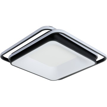 Brilagi - Plafonnier LED dimmable IRIS LED/102W/230V 3000-6000K 50x50 cm noir + télécommande