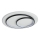 Brilagi - Plafonnier LED dimmable IRIS LED/70W/230V 3000-6000K diam. 50 cm blanc/noir + télécommande