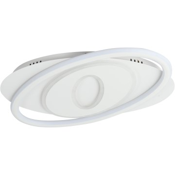 Brilagi - Plafonnier LED dimmable IRIS LED/78W/230V 3000-6000K 37x49 cm blanc + télécommande