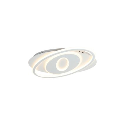 Brilagi - Plafonnier LED dimmable IRIS LED/78W/230V 3000-6000K 37x49 cm blanc + télécommande