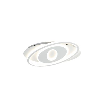 Brilagi - Plafonnier LED dimmable IRIS LED/78W/230V 3000-6000K 37x49 cm blanc + télécommande