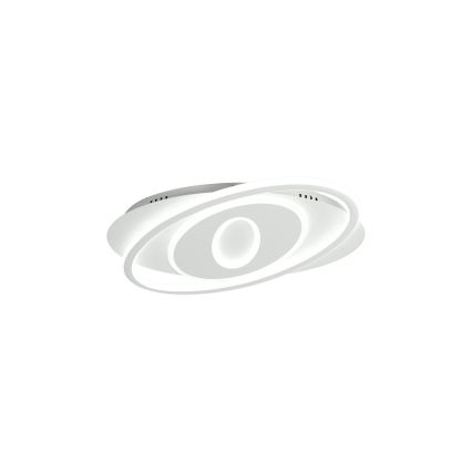 Brilagi - Plafonnier LED dimmable IRIS LED/78W/230V 3000-6000K 37x49 cm blanc + télécommande