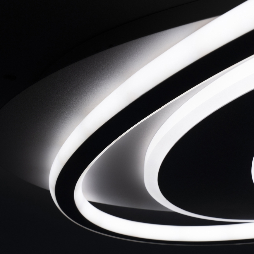 BRILAGI - Plafonnier LED dimmable IRIS LED/78W/230V 3000-6000K 37x49 cm blanc + télécommande