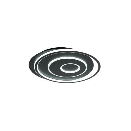 Brilagi - Plafonnier LED dimmable IRIS LED/83W/230V 3000-6000K 46x50 cm noir + télécommande