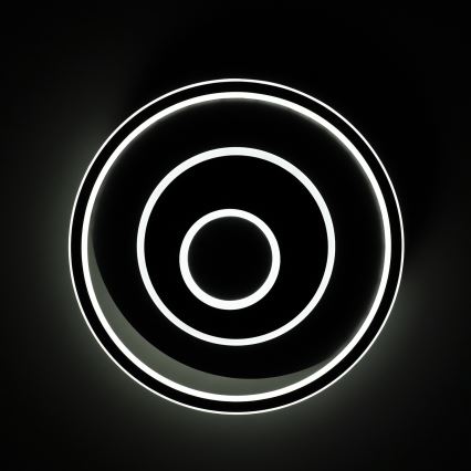 BRILAGI - Plafonnier LED dimmable IRIS LED/83W/230V 3000-6000K 46x50 cm noir + télécommande