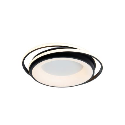 Brilagi - Plafonnier LED dimmable IRIS LED/84W/230V 3000-6000K 47x51 cm noir + télécommande