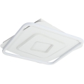Brilagi - Plafonnier LED dimmable IRIS LED/98W/230V 3000-6000K 50x50 cm blanc + télécommande