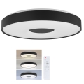 Brilagi - Plafonnier LED dimmable JAMIS LED/48W/230V 3000-6500K Ø 39 cm noir + + télécommande