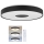 Brilagi - Plafonnier LED dimmable JAMIS LED/48W/230V 3000-6500K Ø 39 cm noir + télécommande