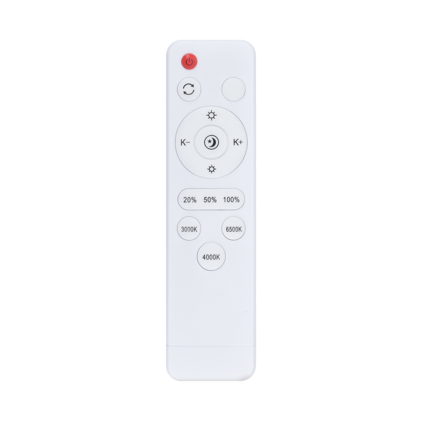 Brilagi - Plafonnier LED dimmable JAMIS LED/48W/230V 3000-6500K Ø 39 cm noir + télécommande
