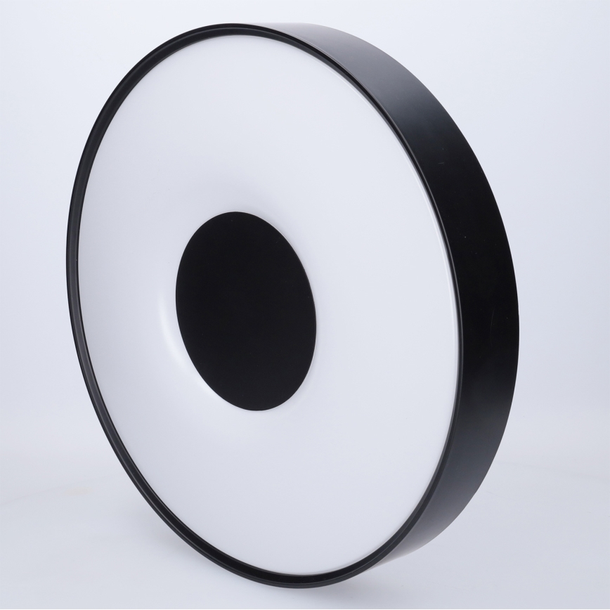 Brilagi - Plafonnier LED dimmable JAMIS LED/48W/230V 3000-6500K Ø 39 cm noir + télécommande
