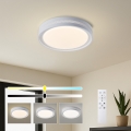 Brilagi - Plafonnier LED dimmable KREON LED/54W/230V 3000-6000K blanc Ø 38 cm + télécommande