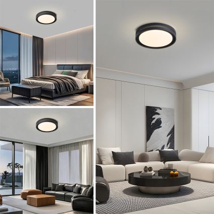 Brilagi - Plafonnier LED dimmable KREON LED/54W/230V 3000-6000K blanc Ø 38 cm + télécommande