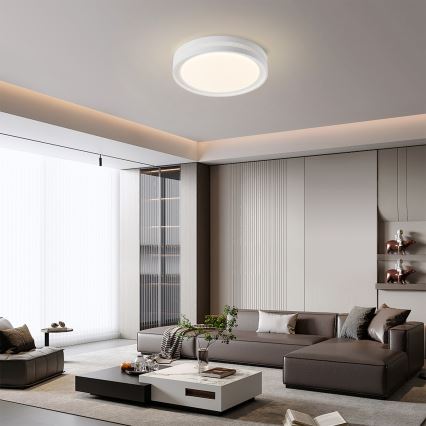 Brilagi - Plafonnier LED dimmable KREON LED/54W/230V 3000-6000K noir Ø 38 cm + télécommande